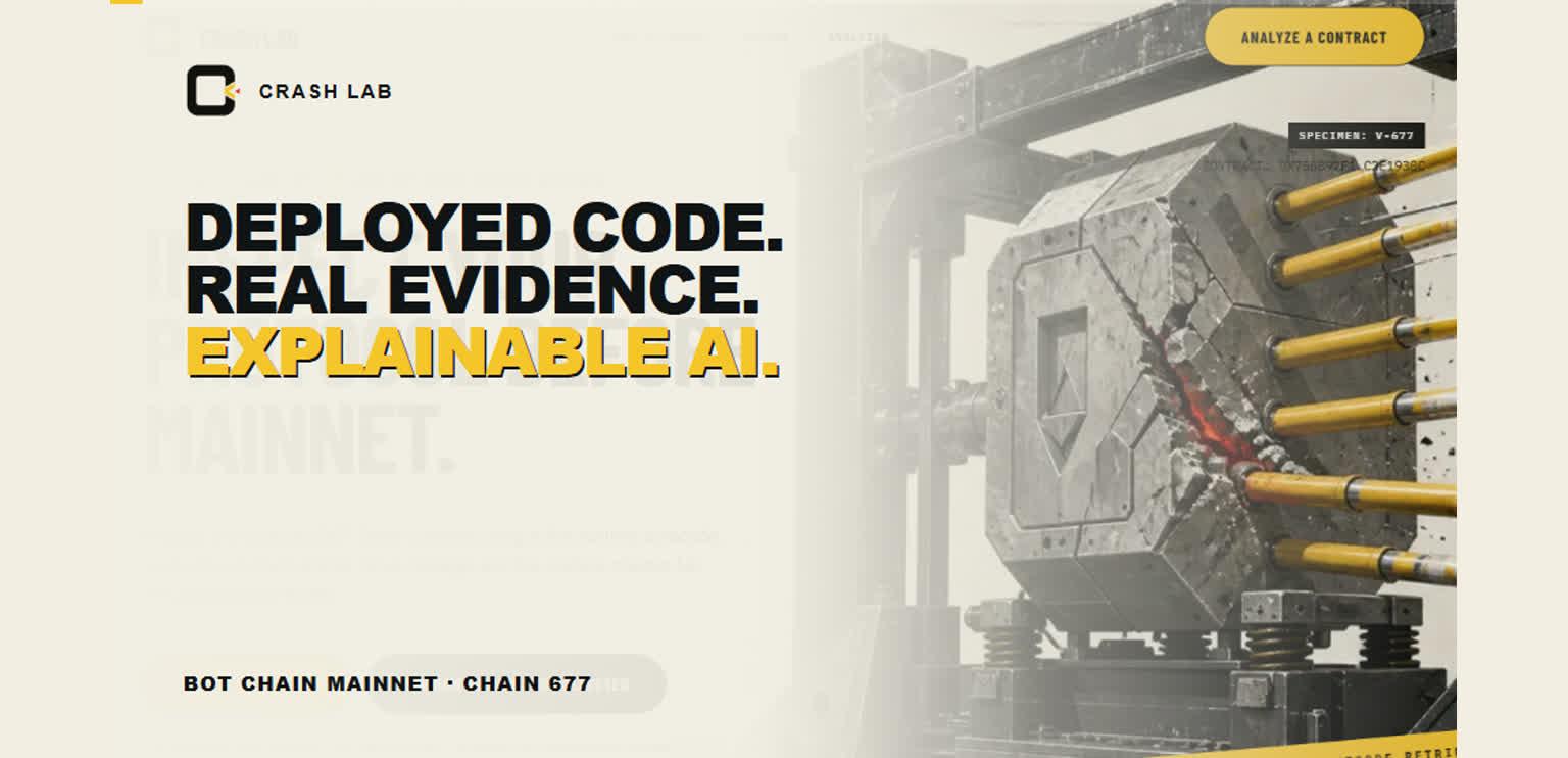 Crash Lab project visual