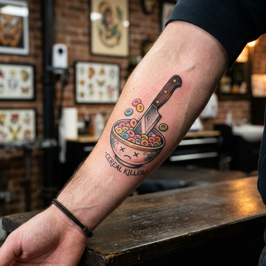 Cereal Killer Tattoo