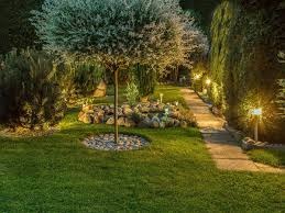 Evening Garden Lighting